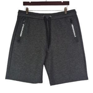 AEROPOSTALE "Tech Fleece"  Dark Grey Mens Shorts Size L